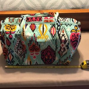 Vera Bradley Factory Style Duffle Bag in the Pueblo pattern.